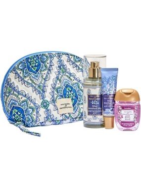 BBW x Vera Bradley Blue Paisley Limited Edition Gift Set